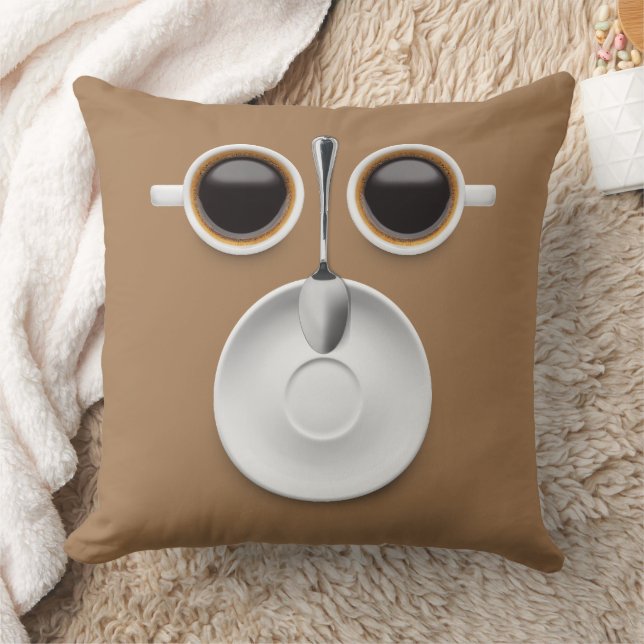 Kaffe i Bed Kudde (Filt)