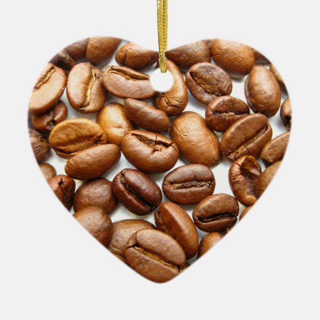 kaffe i en jultoma tre julgransprydnad keramik (Framsidan)