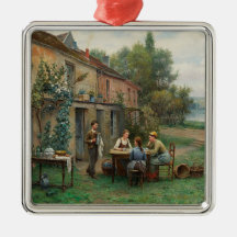 Kaffe i Garden (Fransk liggande)