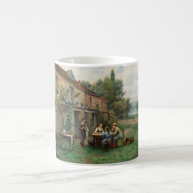 Kaffe i Garden (Fransk liggande) Kaffemugg (Center)