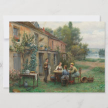 Kaffe i Garden (Fransk liggande)