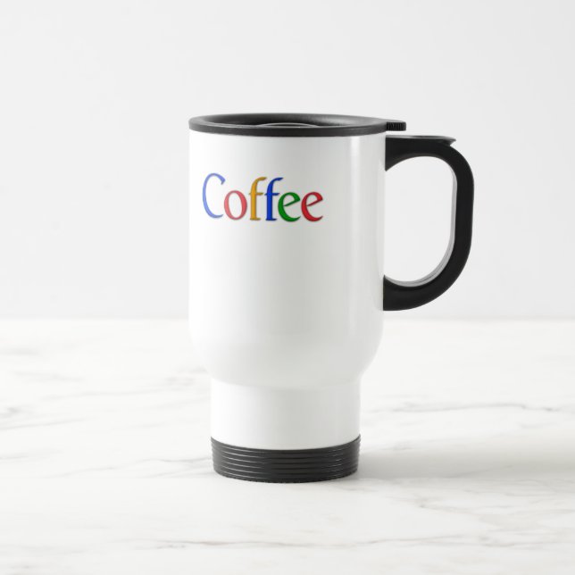 kaffe i google font mugg (Höger)