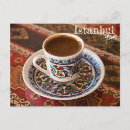 Kaffe i Istanbul, Turkiet Vykort