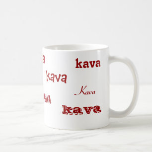 Kaffe i litauiskt kaffemugg