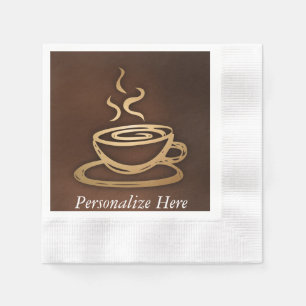 Kaffe i min kopp pappersservett