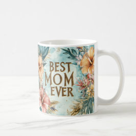 Kaffe i mugg 2, Mamma, blommigt 2, Mor 2