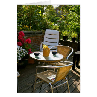 kaffe i Ribe Hälsningskort