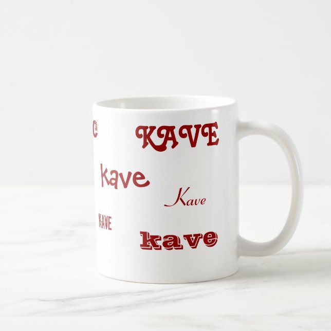 Kaffe i ungrare kaffemugg (Höger)