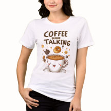 kaffe innan man talar t-shirt