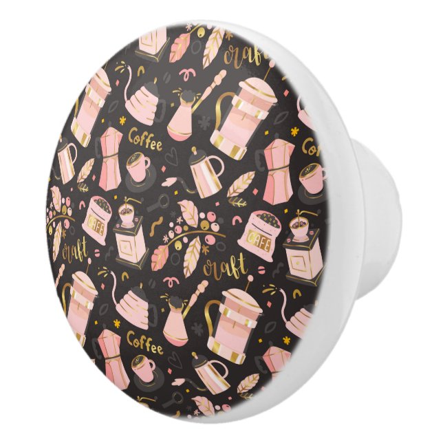 Kaffe Inslag Knopp (Höger)