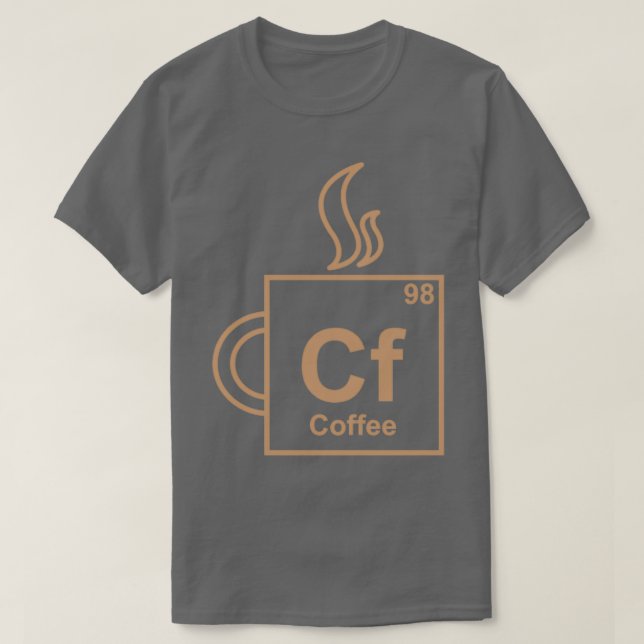 Kaffe Inslag T Shirt (Design framsida)