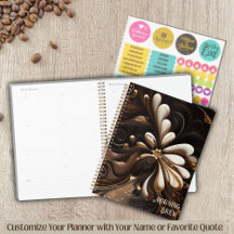 Kaffe Inspired Mocha och Cream Journal