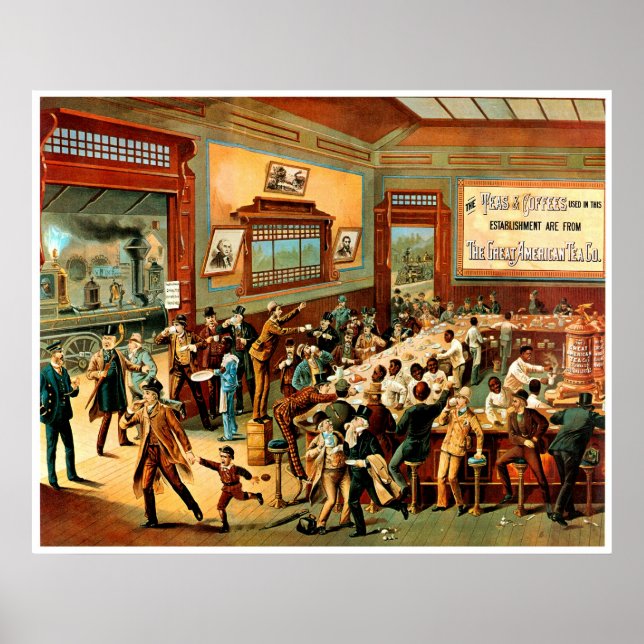 Kaffe Jags - skriv ut Poster (Framsidan)