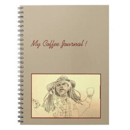 Kaffe Journal från Bassie Anteckningsbok