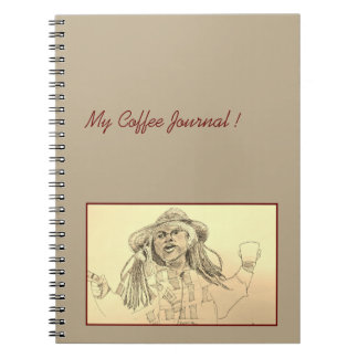 Kaffe Journal från Bassie Anteckningsbok