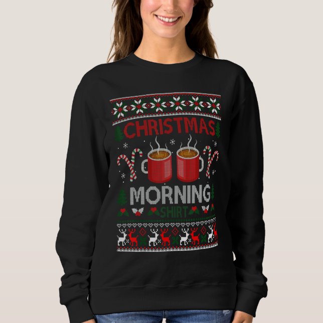 Kaffe jul God jul God jul Sweater T Shirt (Framsida)