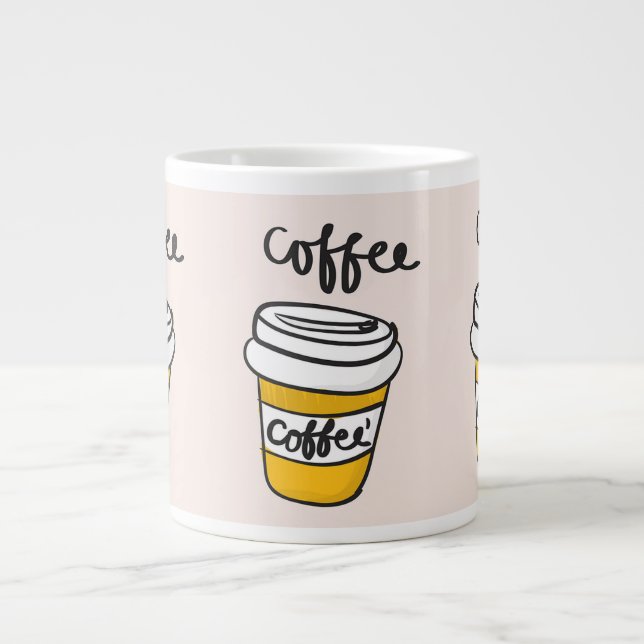 Kaffe Jumbo Mugg (Framsidan)
