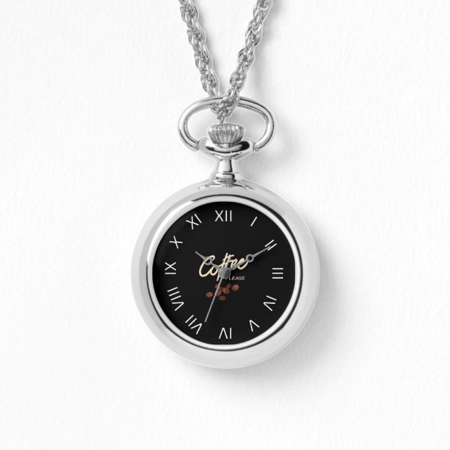 Kaffe, kaffe, Älskare Armbandsur (Framsida)