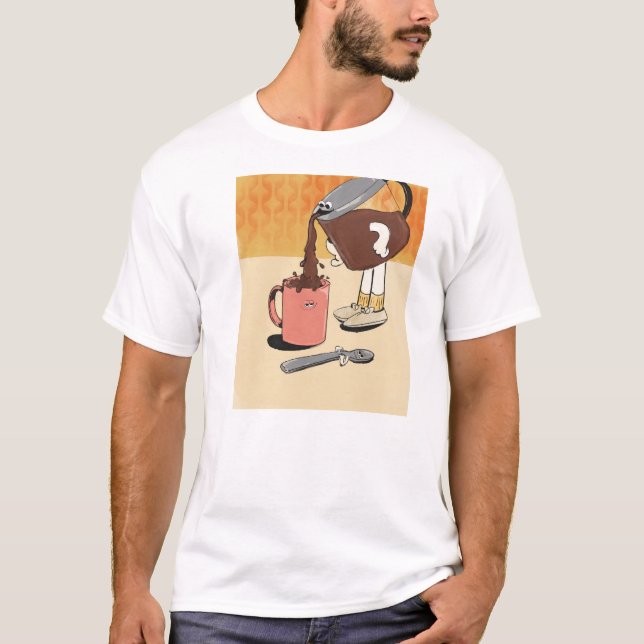 Kaffe kaffe kaffe t shirt (Framsida)