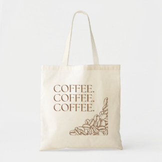 Kaffe Kaffe Kaffe Tygkasse