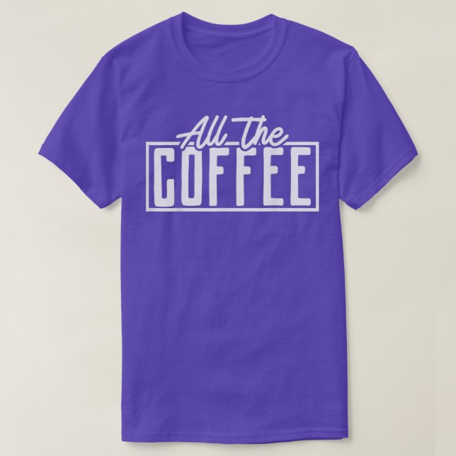 Kaffe Kaffeine Barista 7 T Shirt (Design framsida)