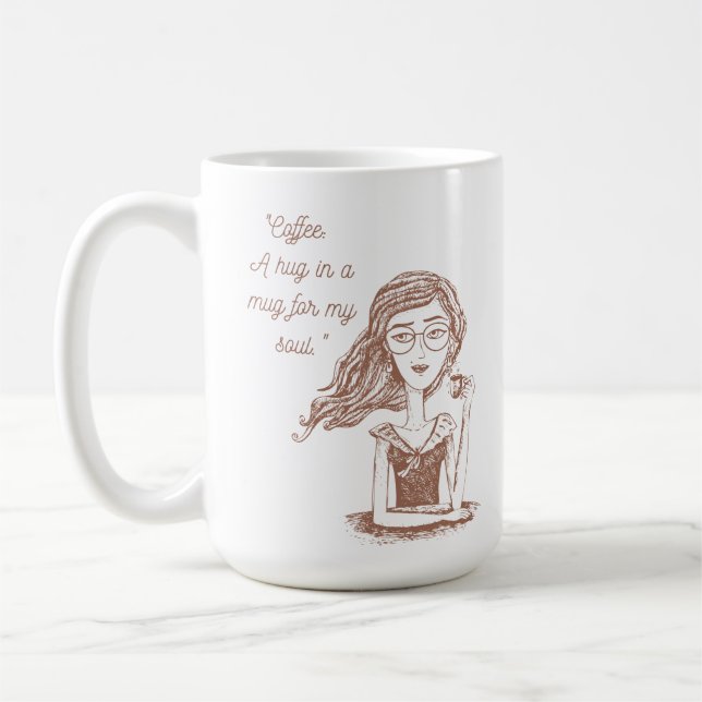 kaffe kaffemugg (Vänster)