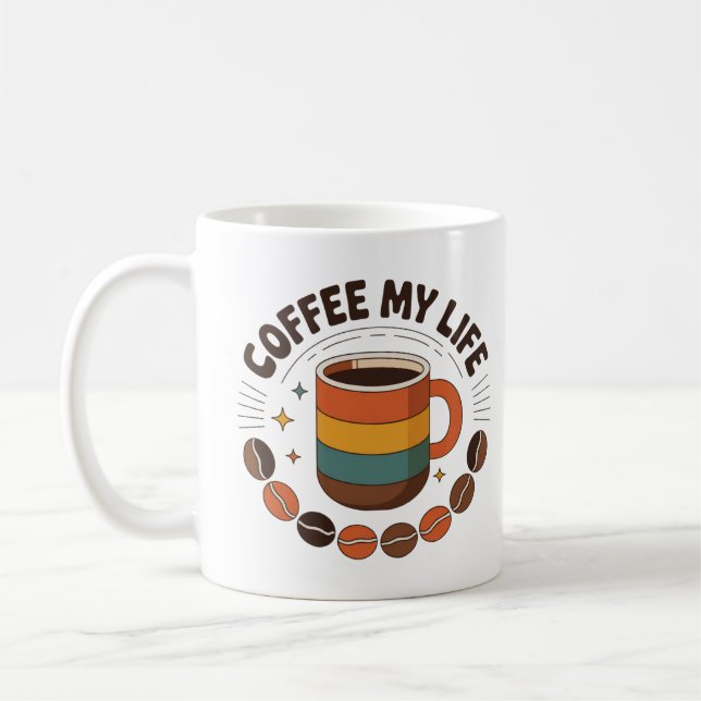 Kaffe  kaffemugg (Vänster)