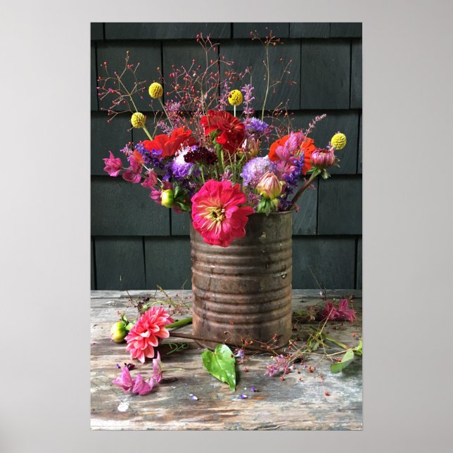 Kaffe kan Poster 16 x 24 tum (Framsidan)