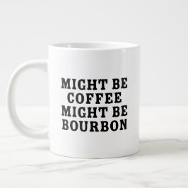Kaffe kan vara Bourbon Jumbo Mugg