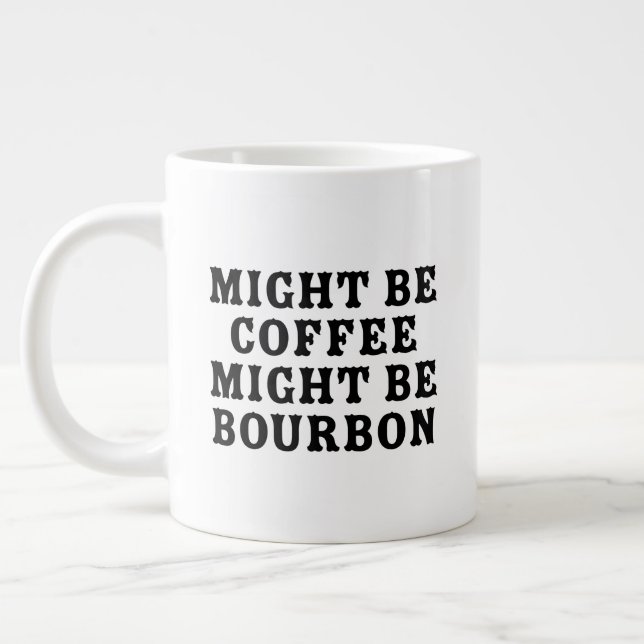 Kaffe kan vara Bourbon Jumbo Mugg (Vänster)