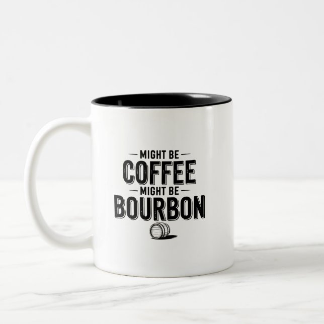 Kaffe, kanske Bourbon Mugg (Vänster)