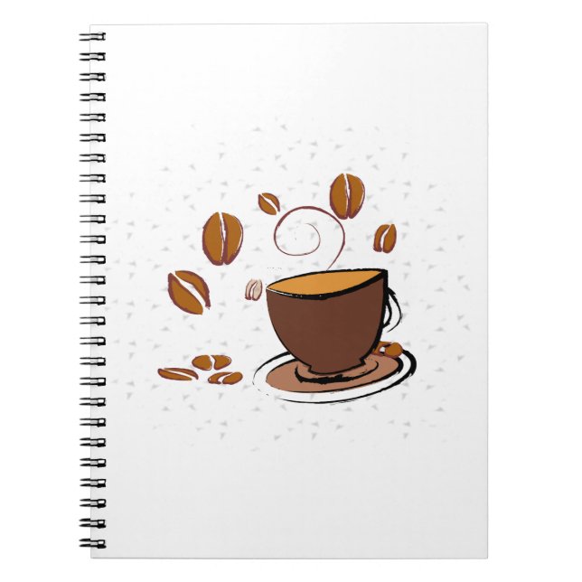 Kaffe Kärlek Anteckningsbok (Framsidan)