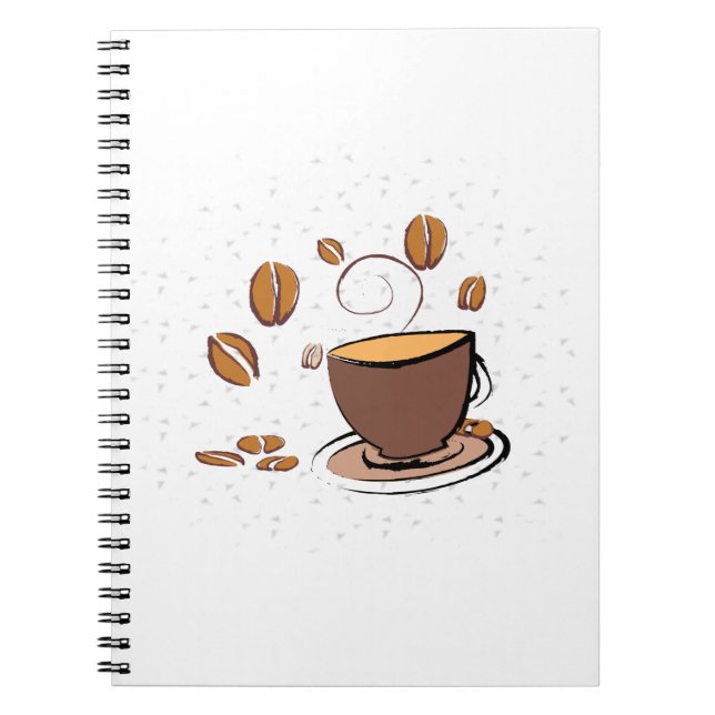 Kaffe Kärlek Anteckningsbok (Framsidan)
