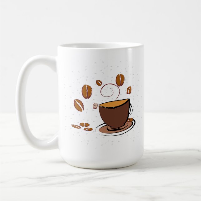 Kaffe Kärlek Kaffemugg (Vänster)