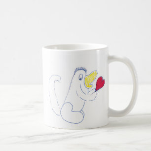 Kaffe Kärlek Kryp Mugg