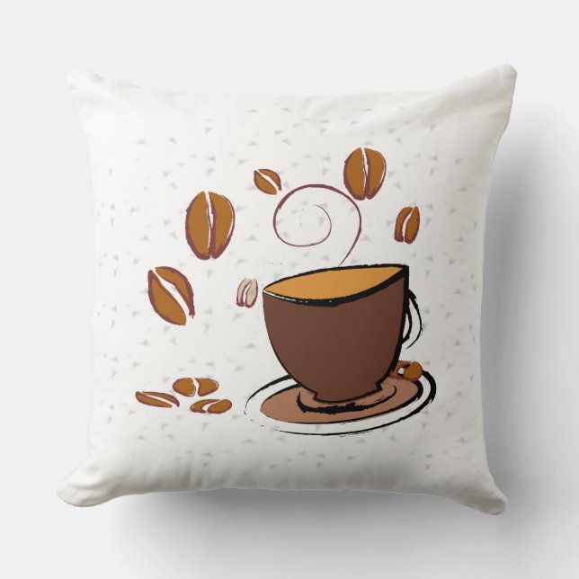 Kaffe Kärlek Kudde (Framsida)
