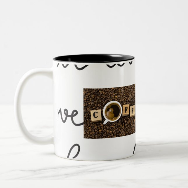 Kaffe Kärlek Mugg (Vänster)