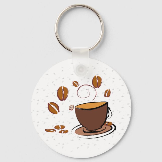 Kaffe Kärlek Nyckelring (Framsida)