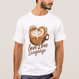 Kaffe kärlek t shirt