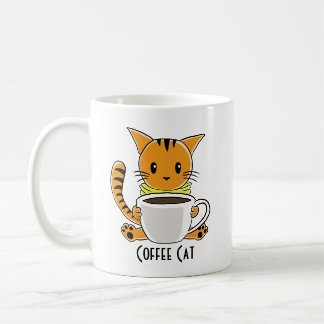 Kaffe Kat Mugg (Vänster)