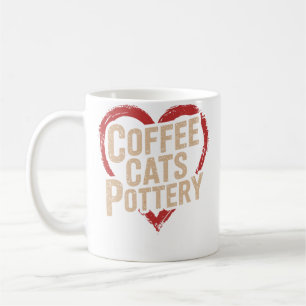 Kaffe Katter Keramik Kaffemugg