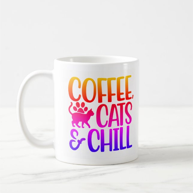 Kaffe, katter och Mugg (Vänster)