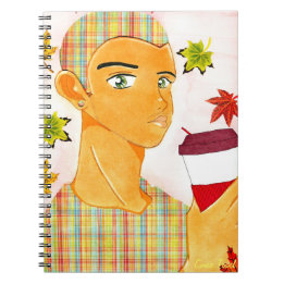 Kaffe Kei Anteckningsbok Med Spiral