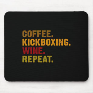 Kaffe Kickboxning Vin Upprepa Musmatta