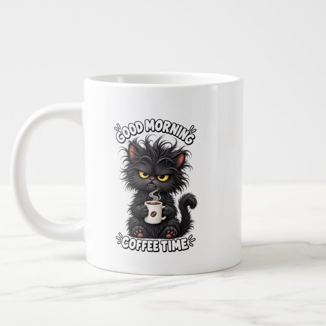 Kaffe Kitty specialmugg Jumbo Mugg (Vänster)