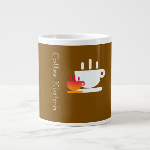 Kaffe Klatsch Brun Jumbo Mugg