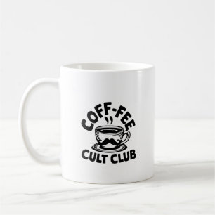 Kaffe-Klubb - ett Coffee U_U-Cult Kaffemugg