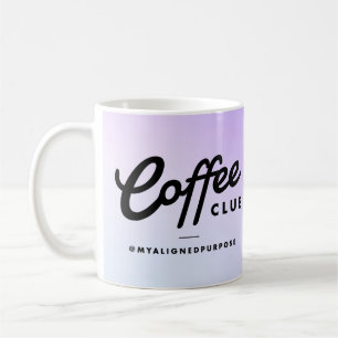 Kaffe Klubb Mugg - pastellisering