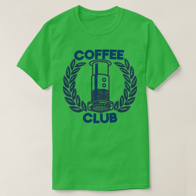 Kaffe-Klubb T Shirt (Design framsida)