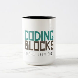 Kaffe kodifierar därefter Två-Tonad mugg